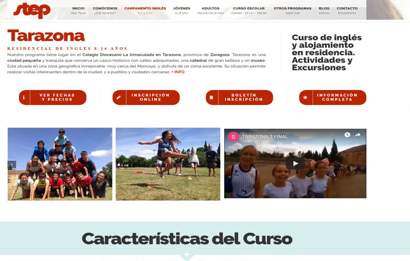 STEP: Cursos de idiomas screenshot 3